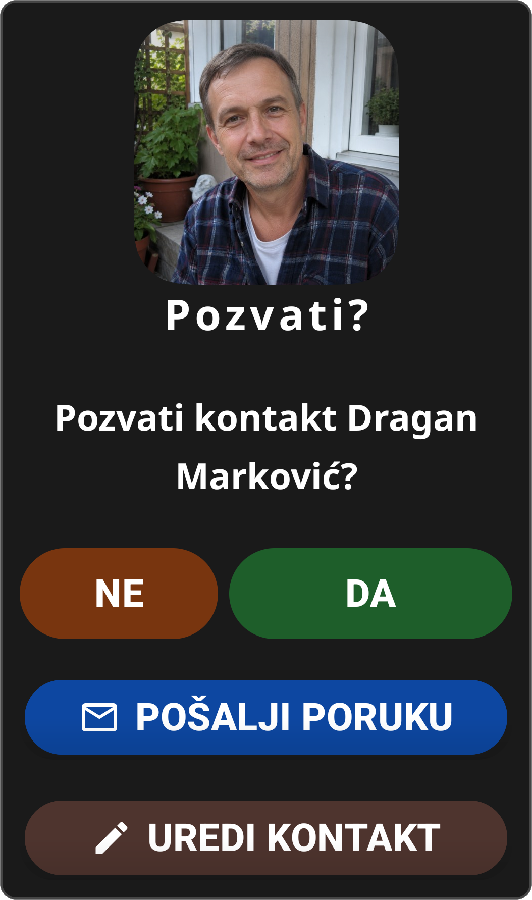 Confirmation Dialog