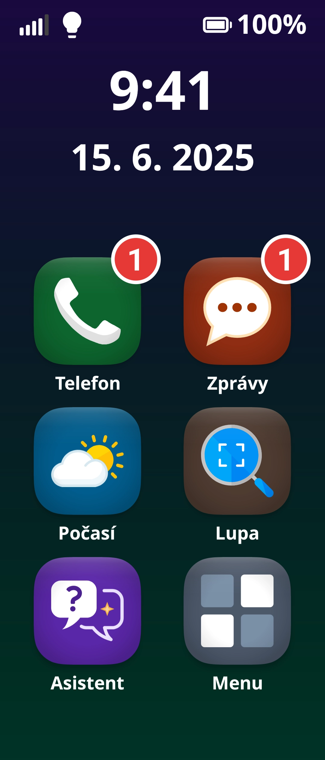 Home Screen