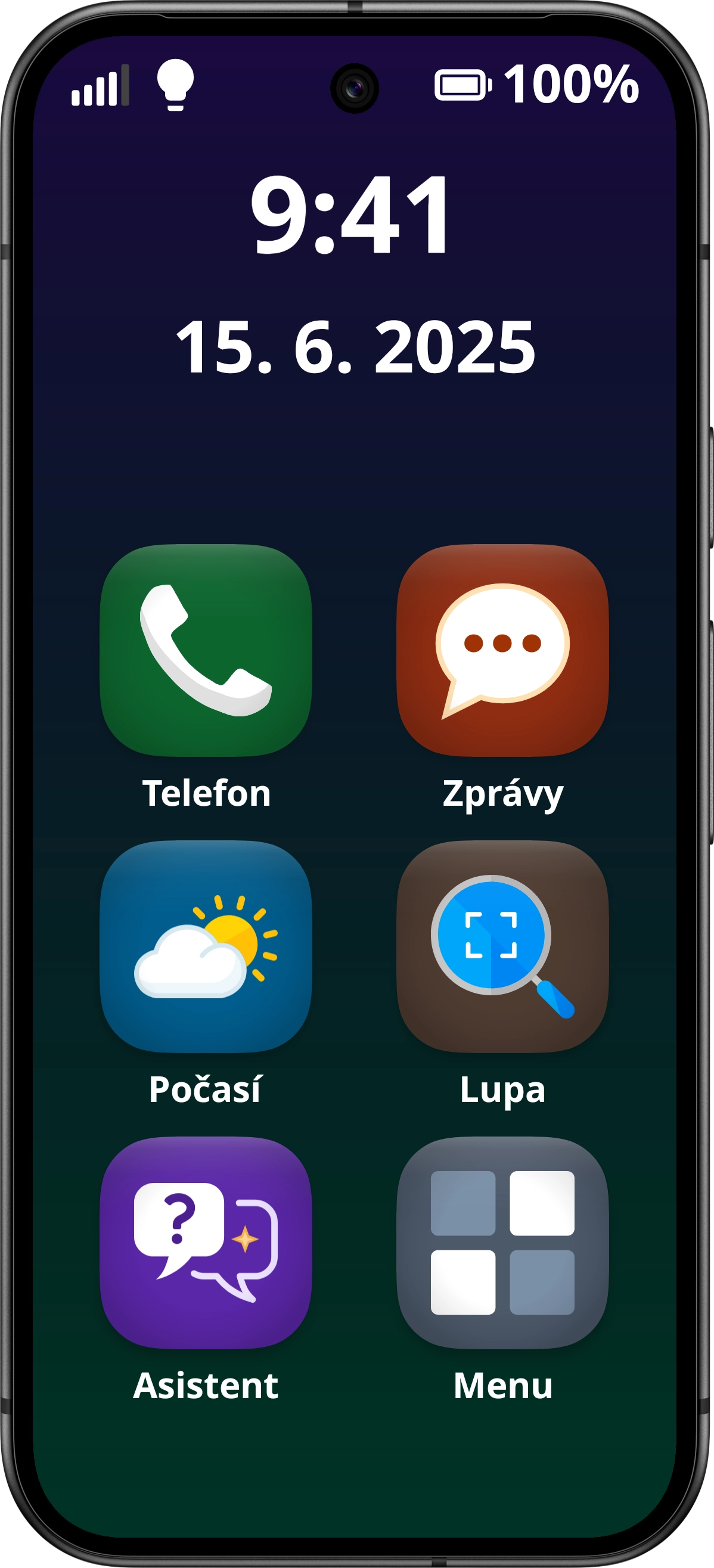 Ziola Home Screen