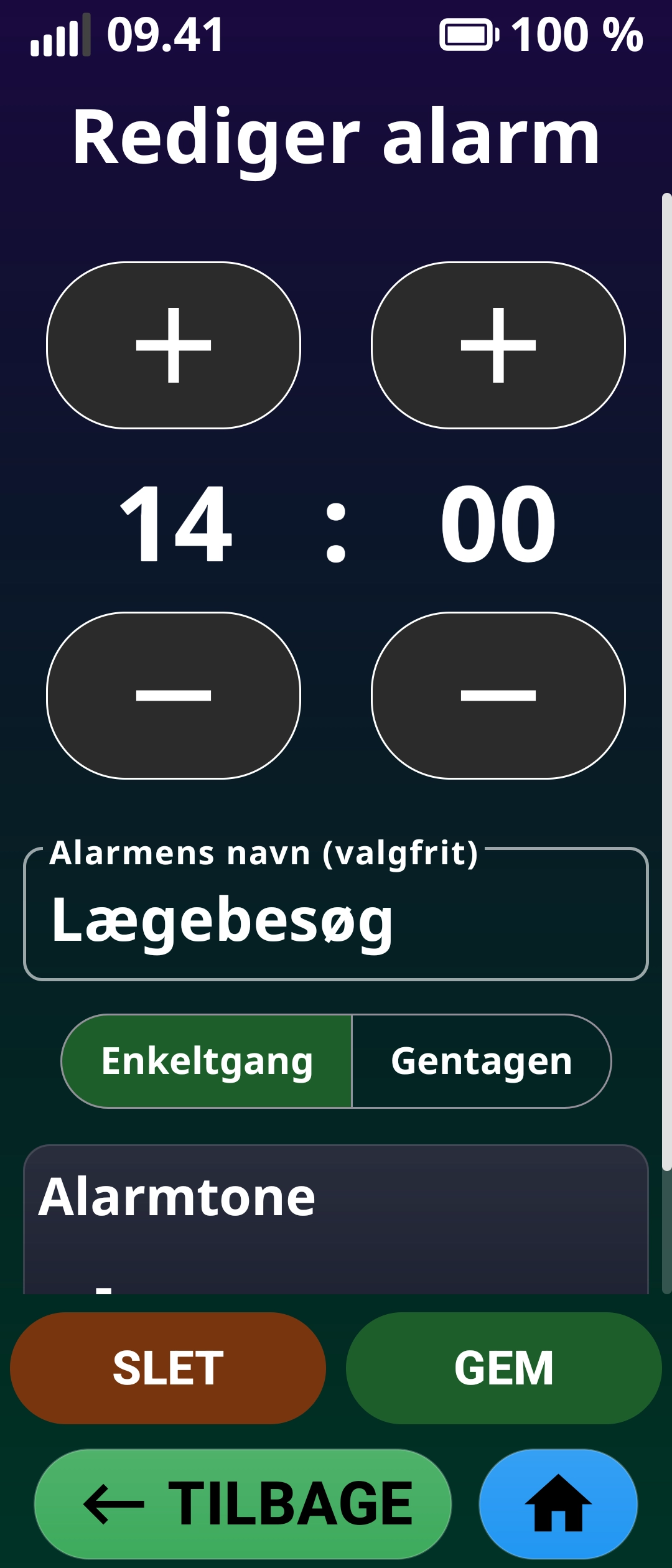 Alarms