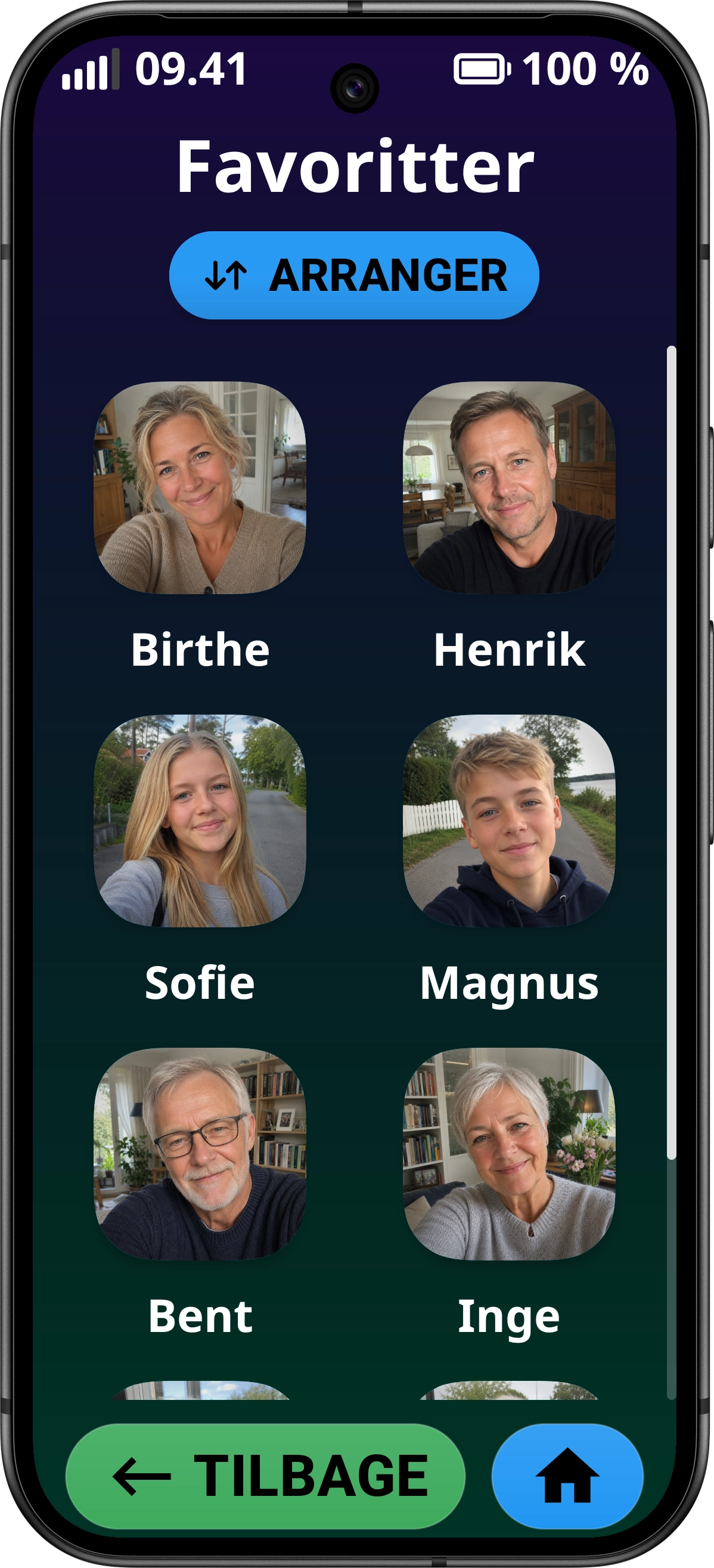 Favorites Contacts