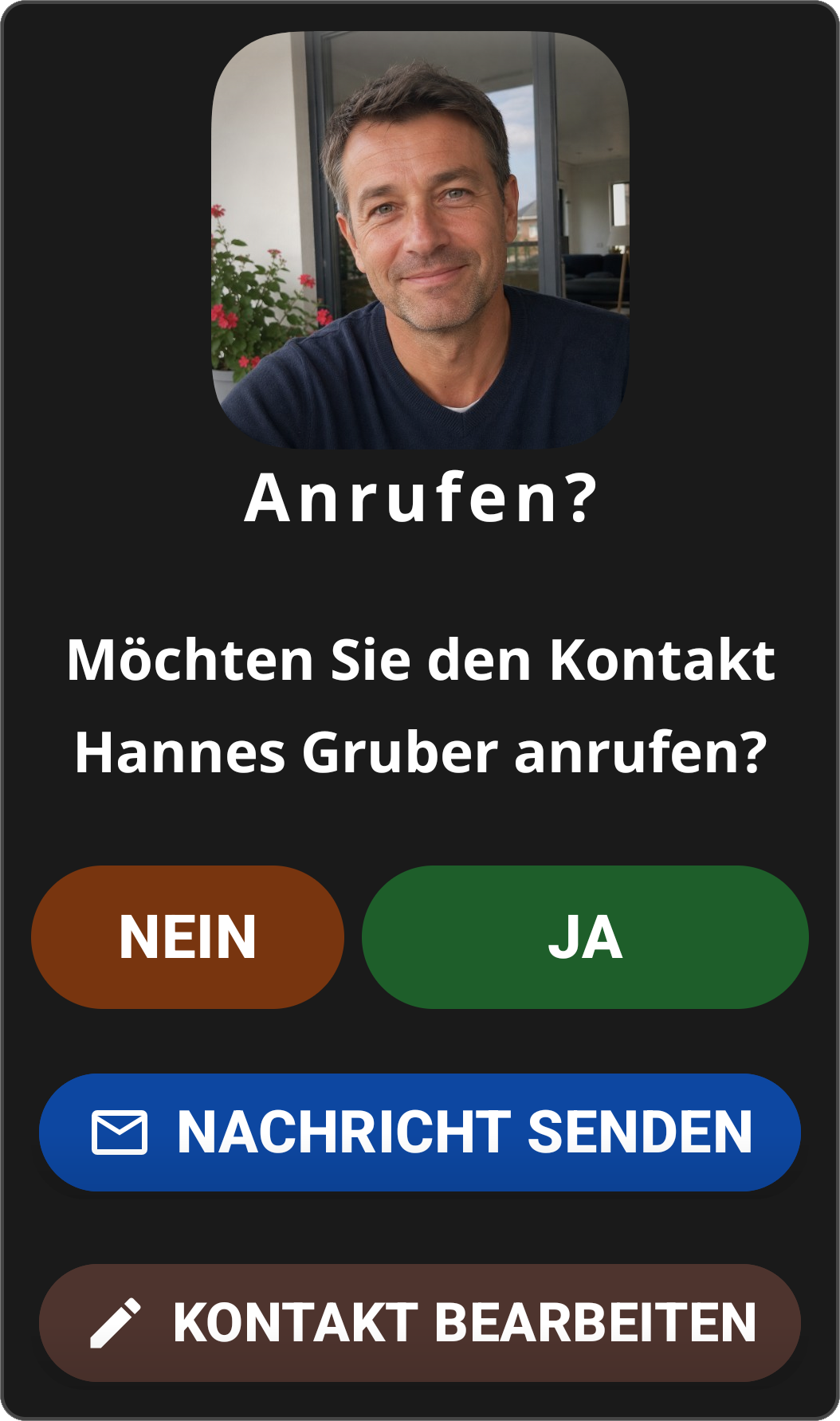 Confirmation Dialog