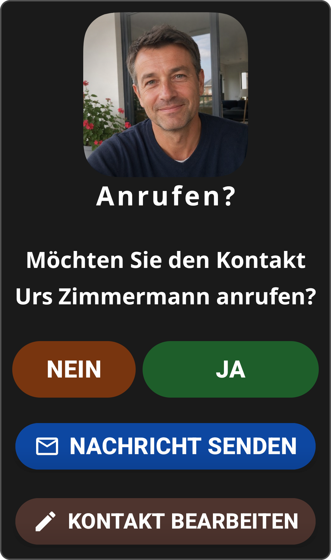 Confirmation Dialog