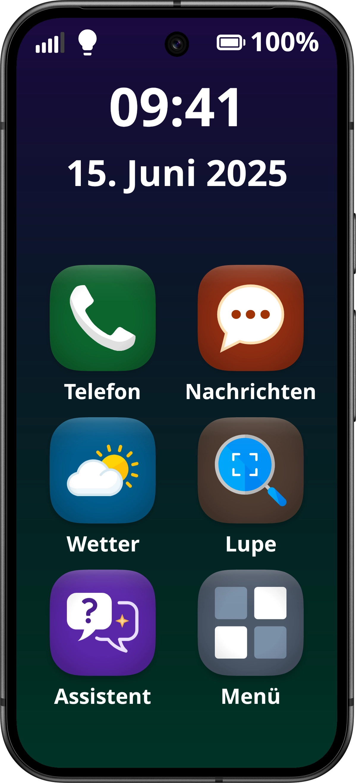 Ziola Home Screen