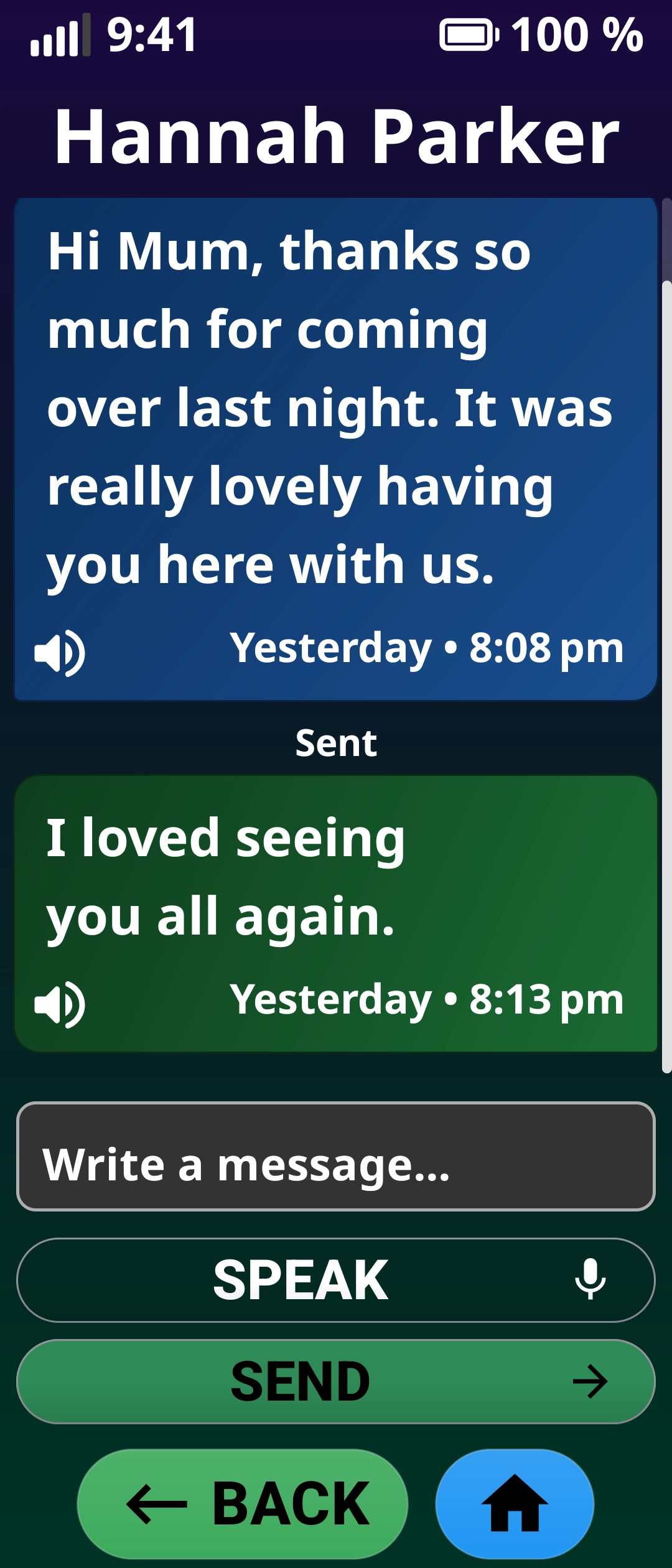 Messages