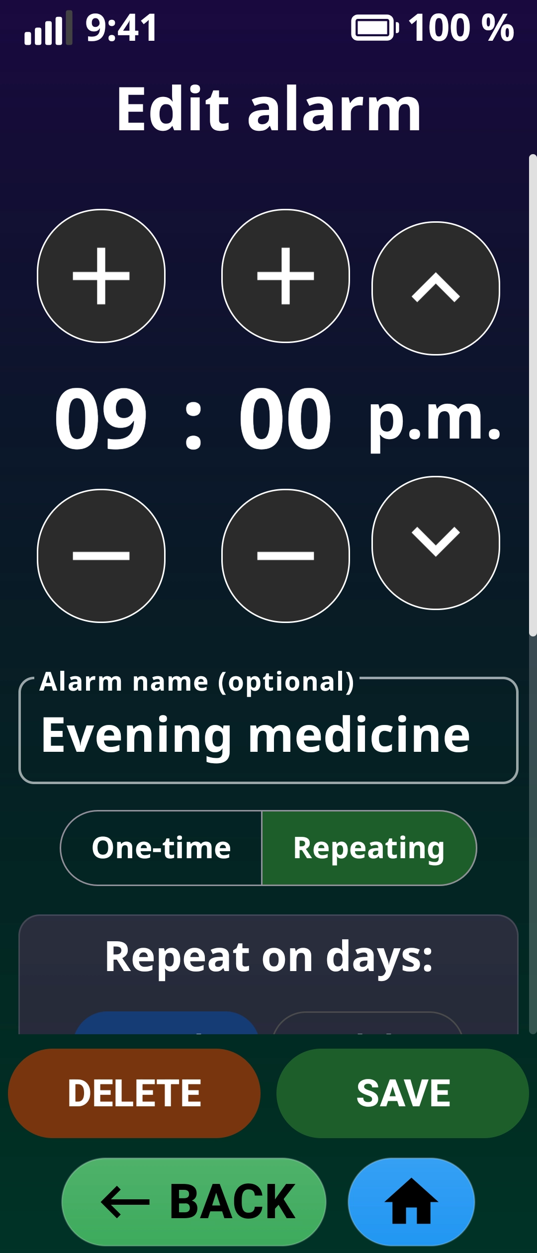 Alarms