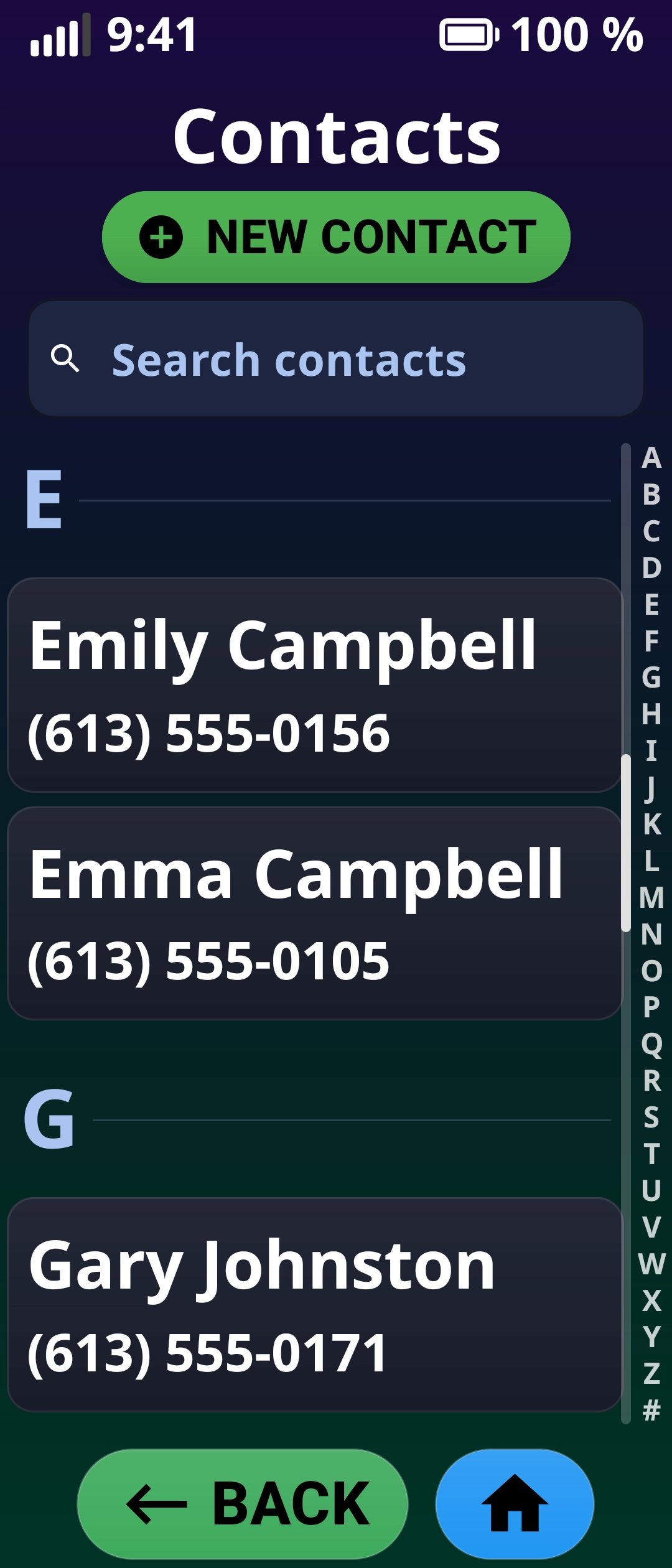 Contacts