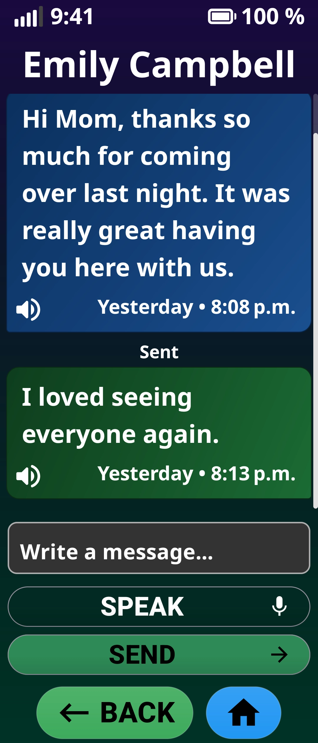 Messages