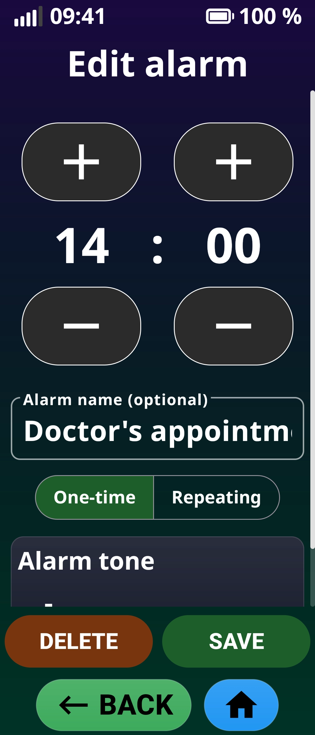 Alarms