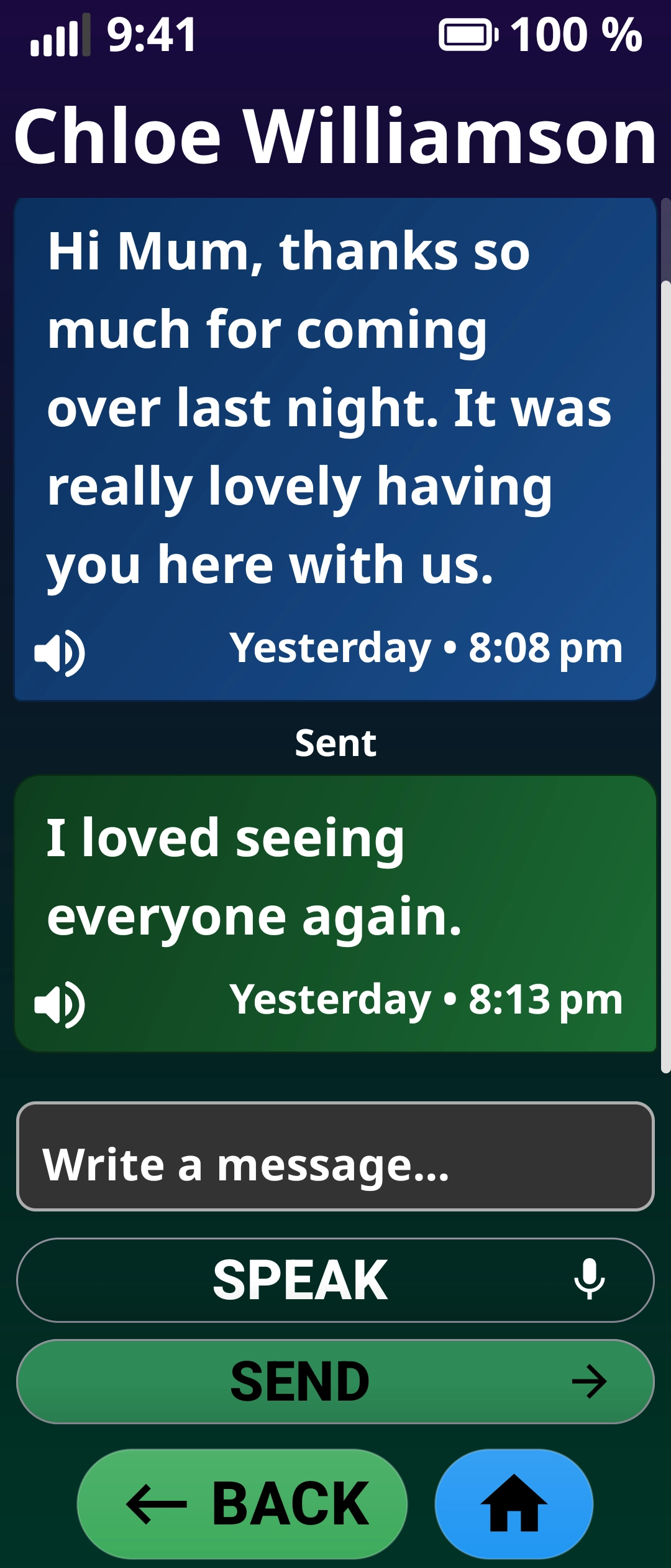 Messages