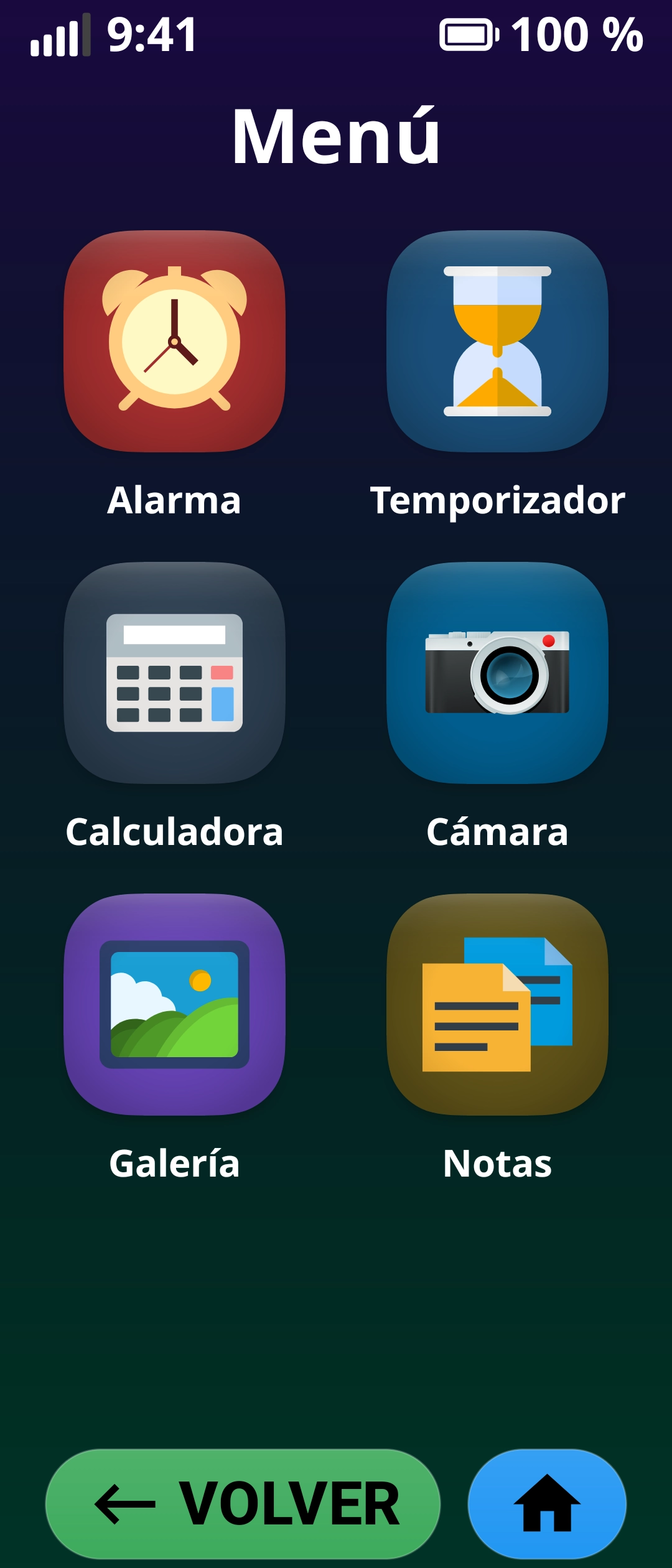Apps Menu