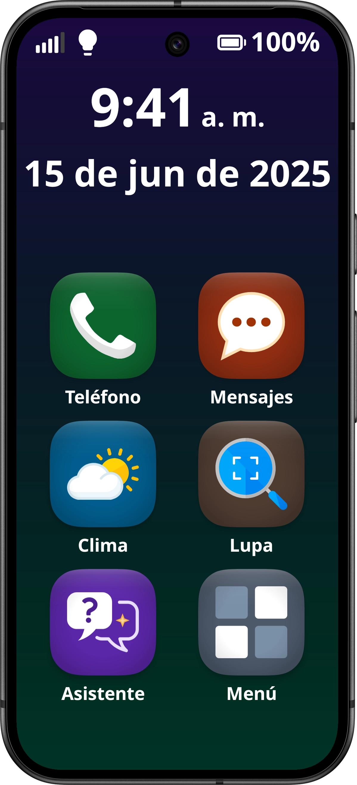 Ziola Home Screen