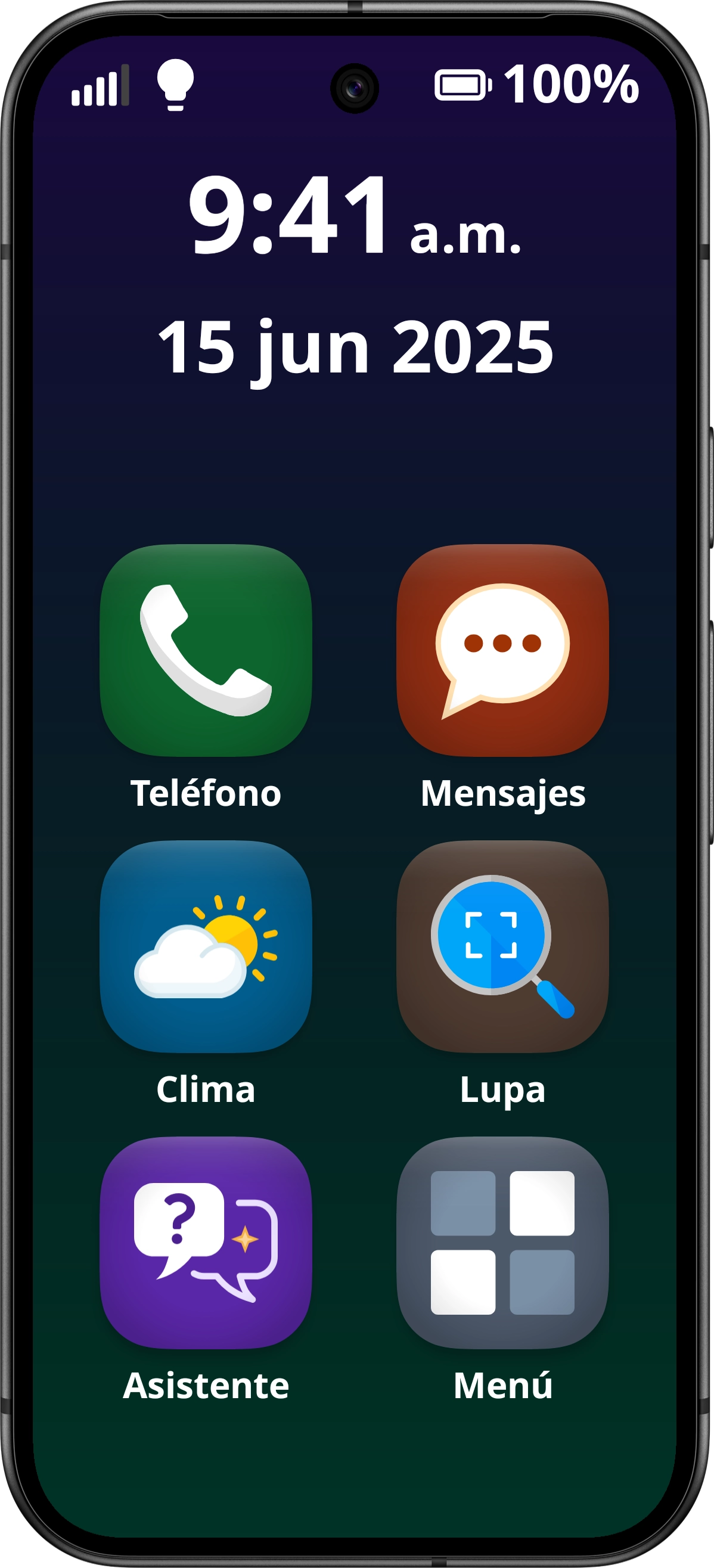 Ziola Home Screen
