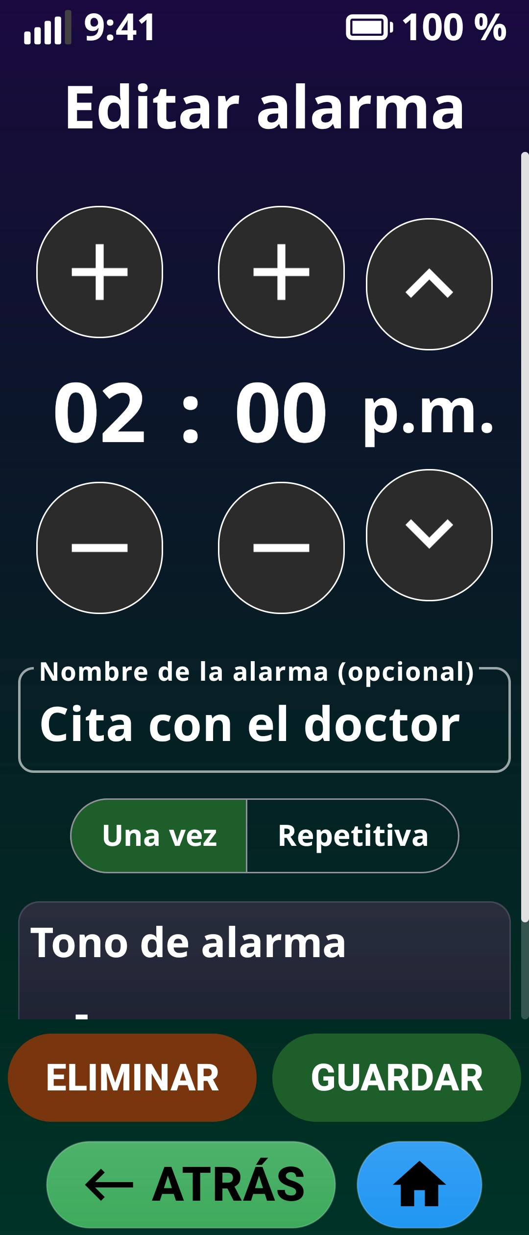 Alarms