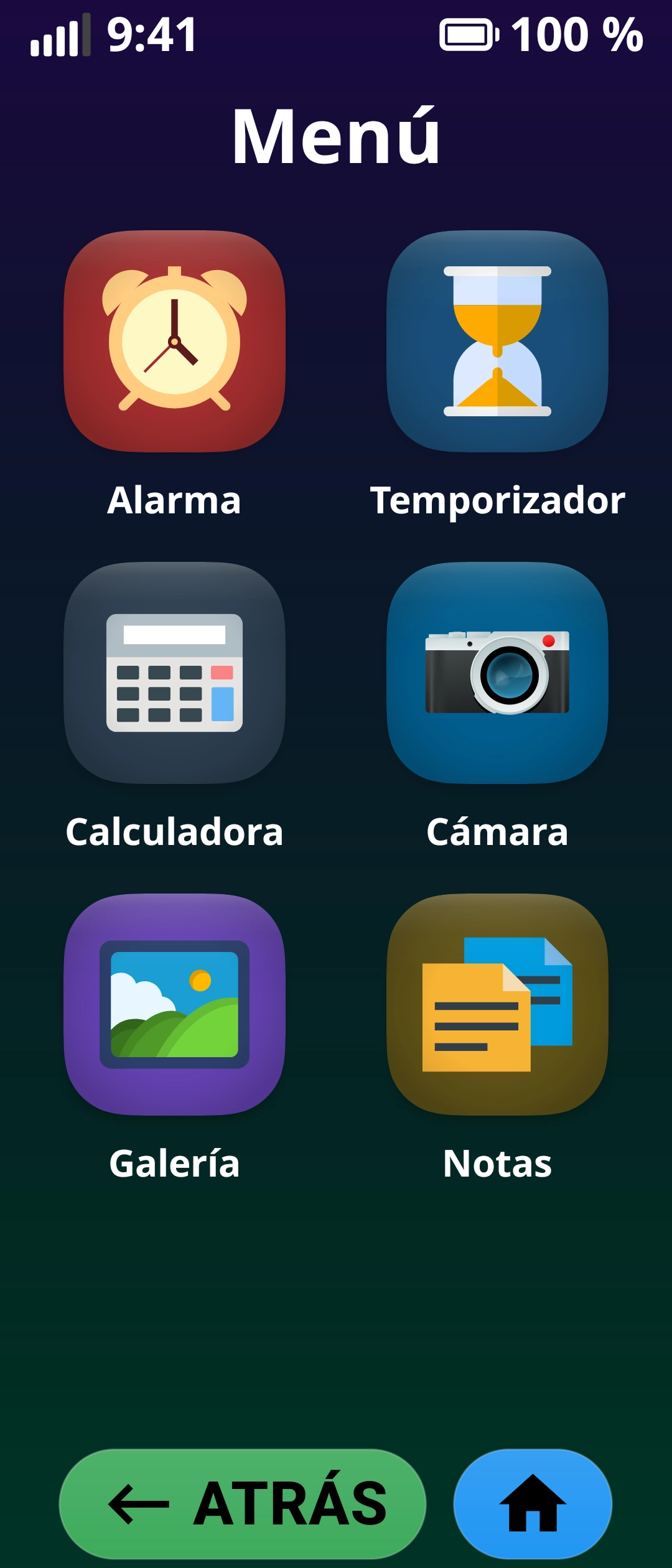 Apps Menu