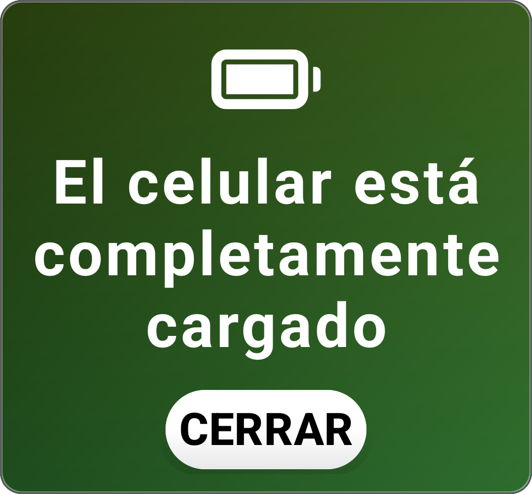 Charging Complete Notification