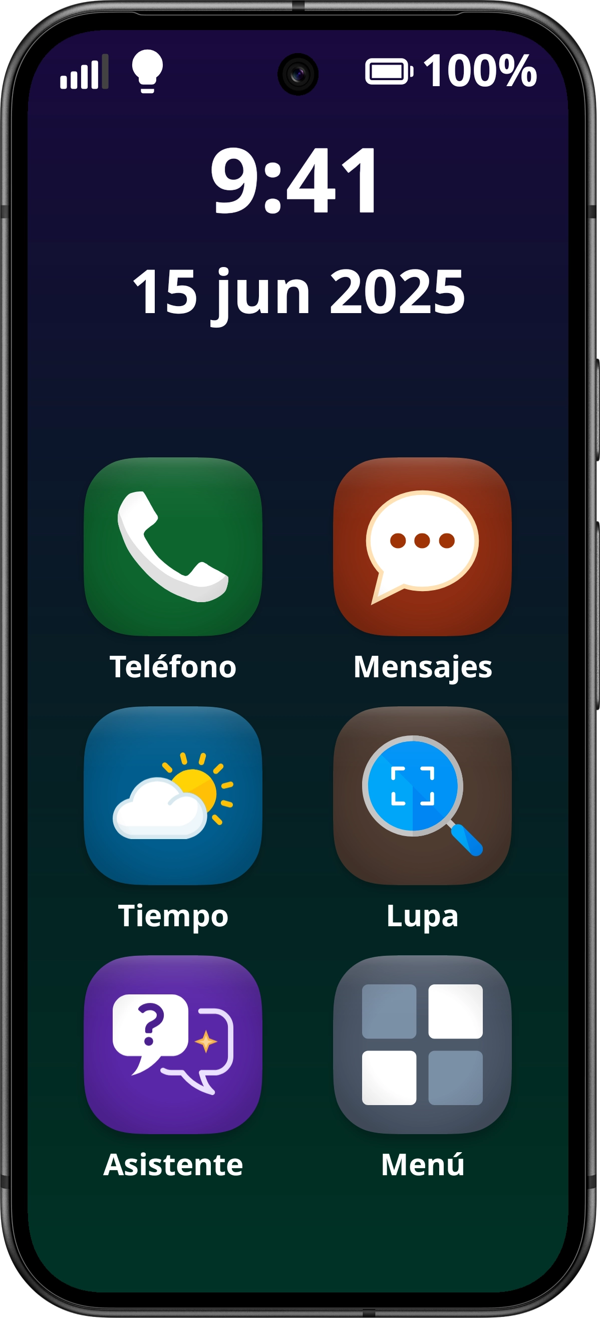 Ziola Home Screen