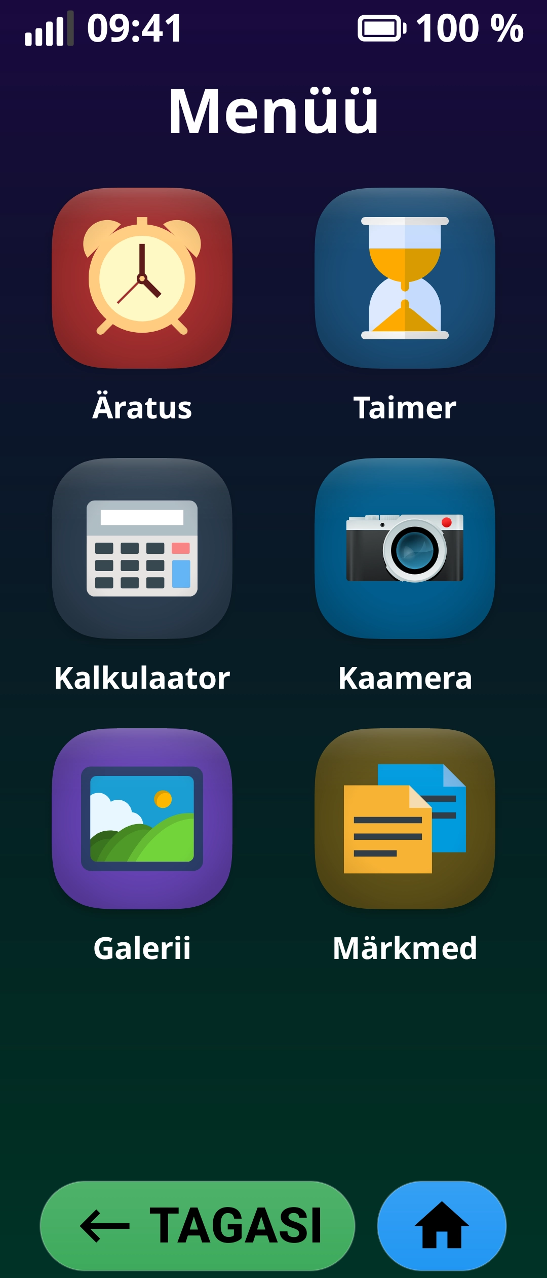 Apps Menu