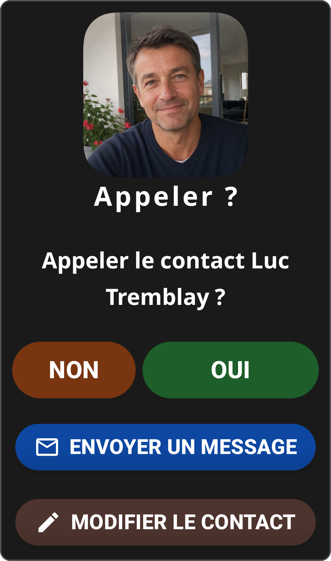 Confirmation Dialog