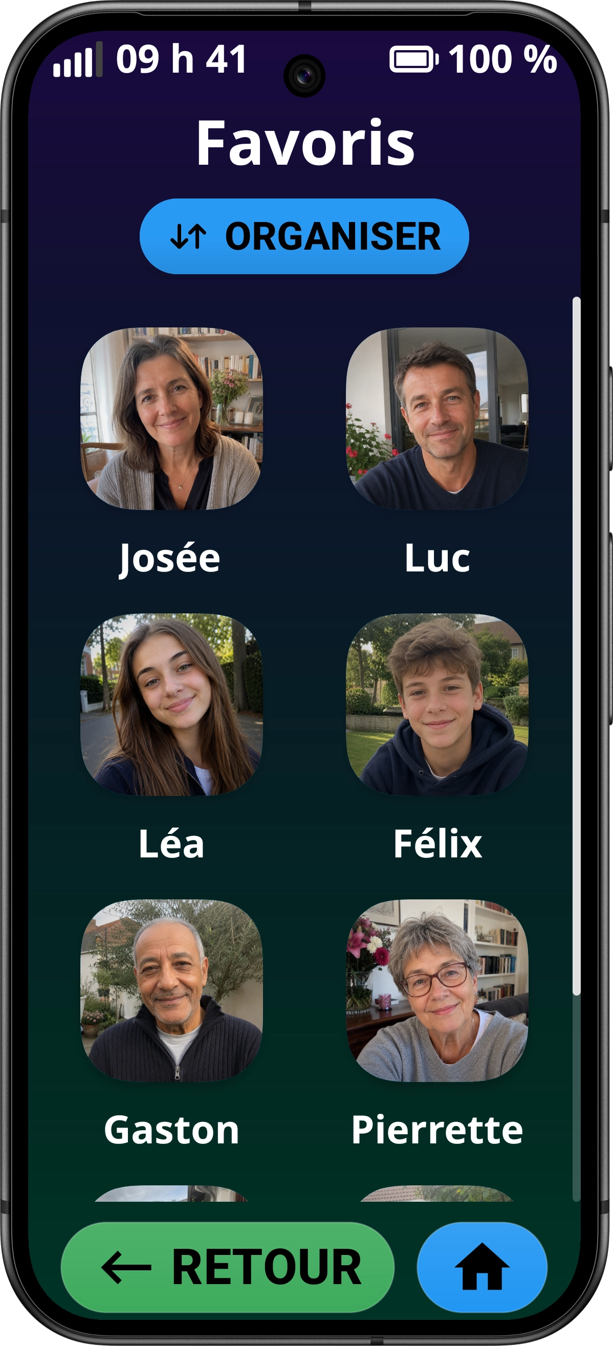 Favorites Contacts
