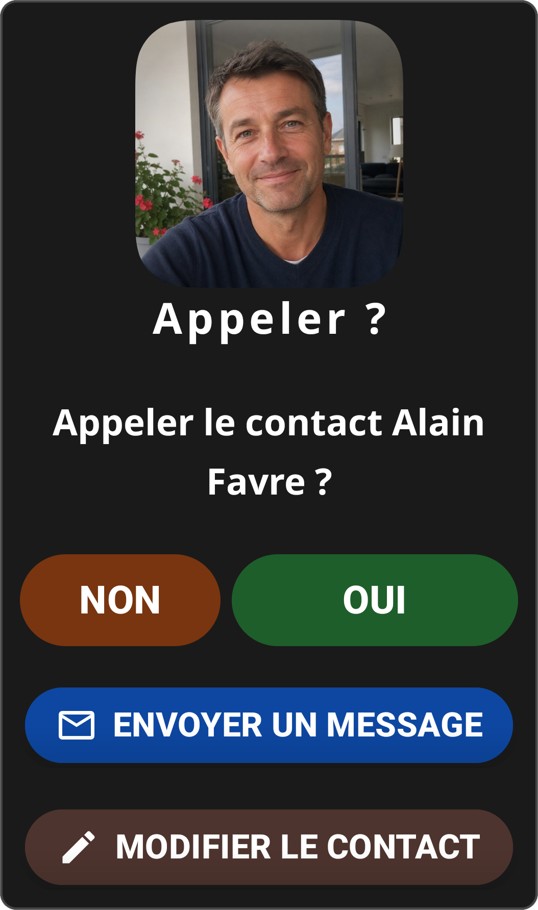 Confirmation Dialog