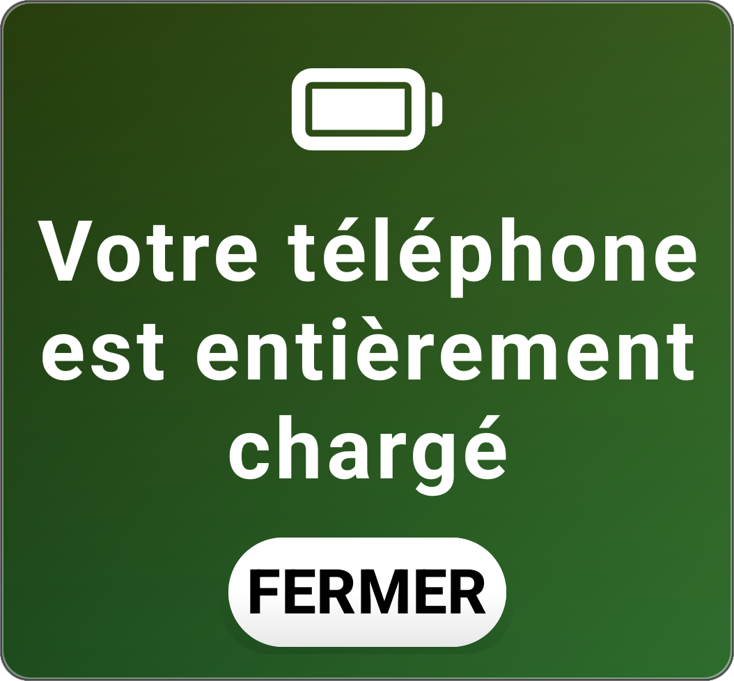 Charging Complete Notification
