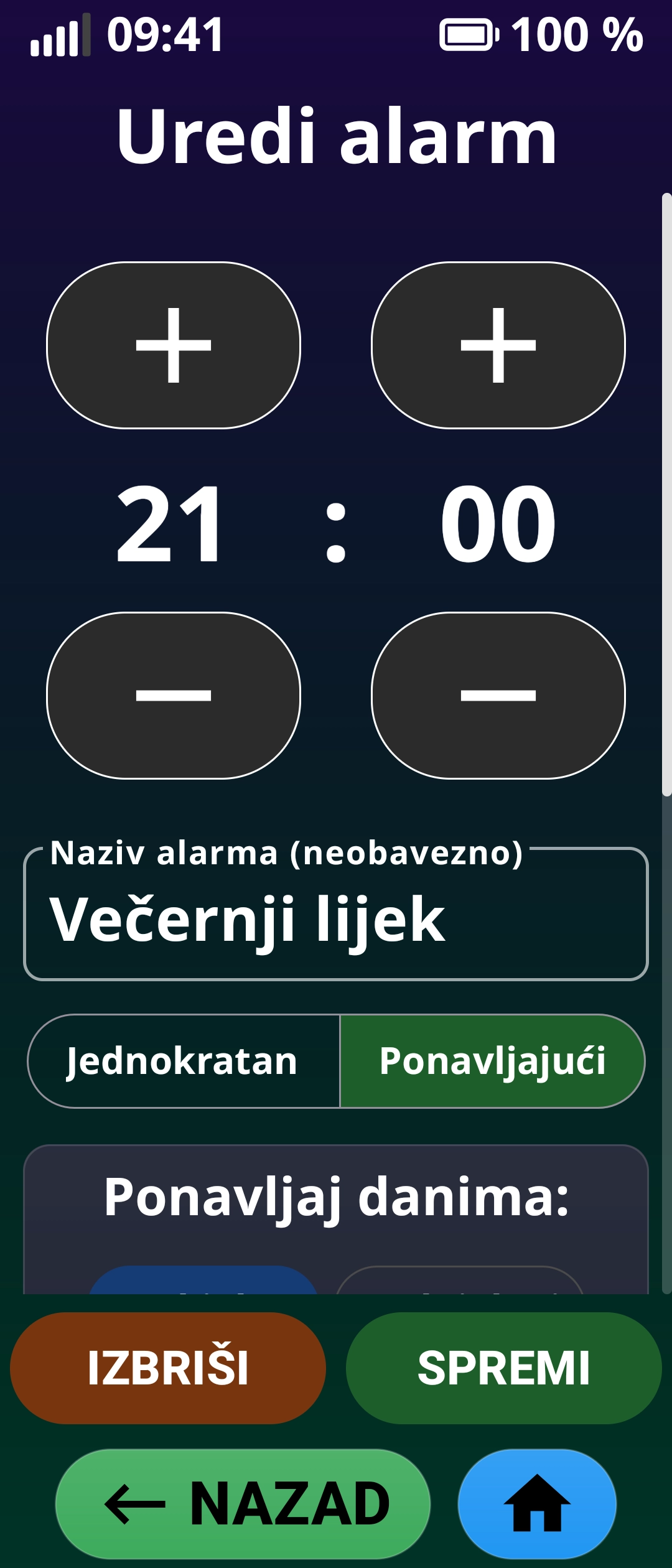 Alarms