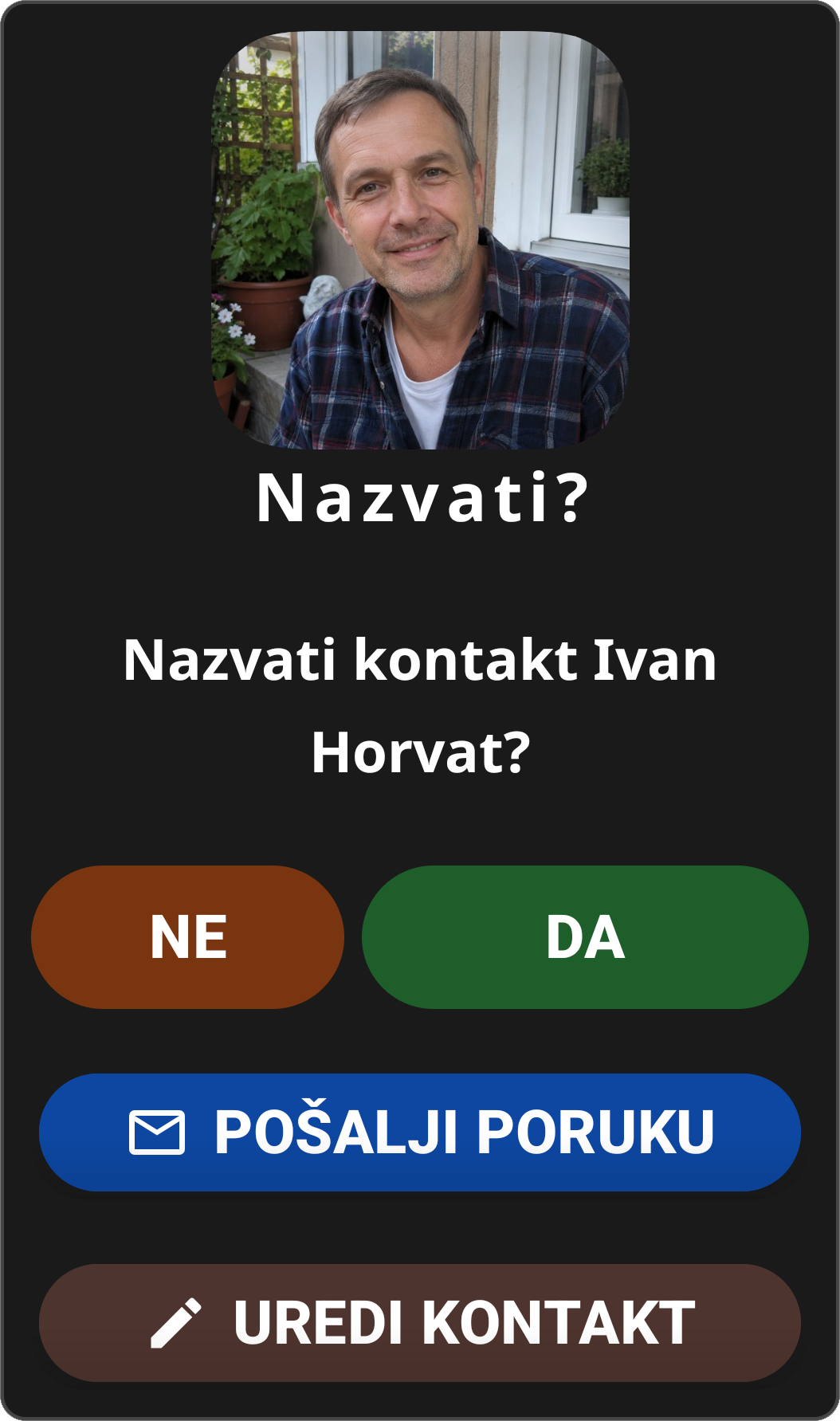Confirmation Dialog