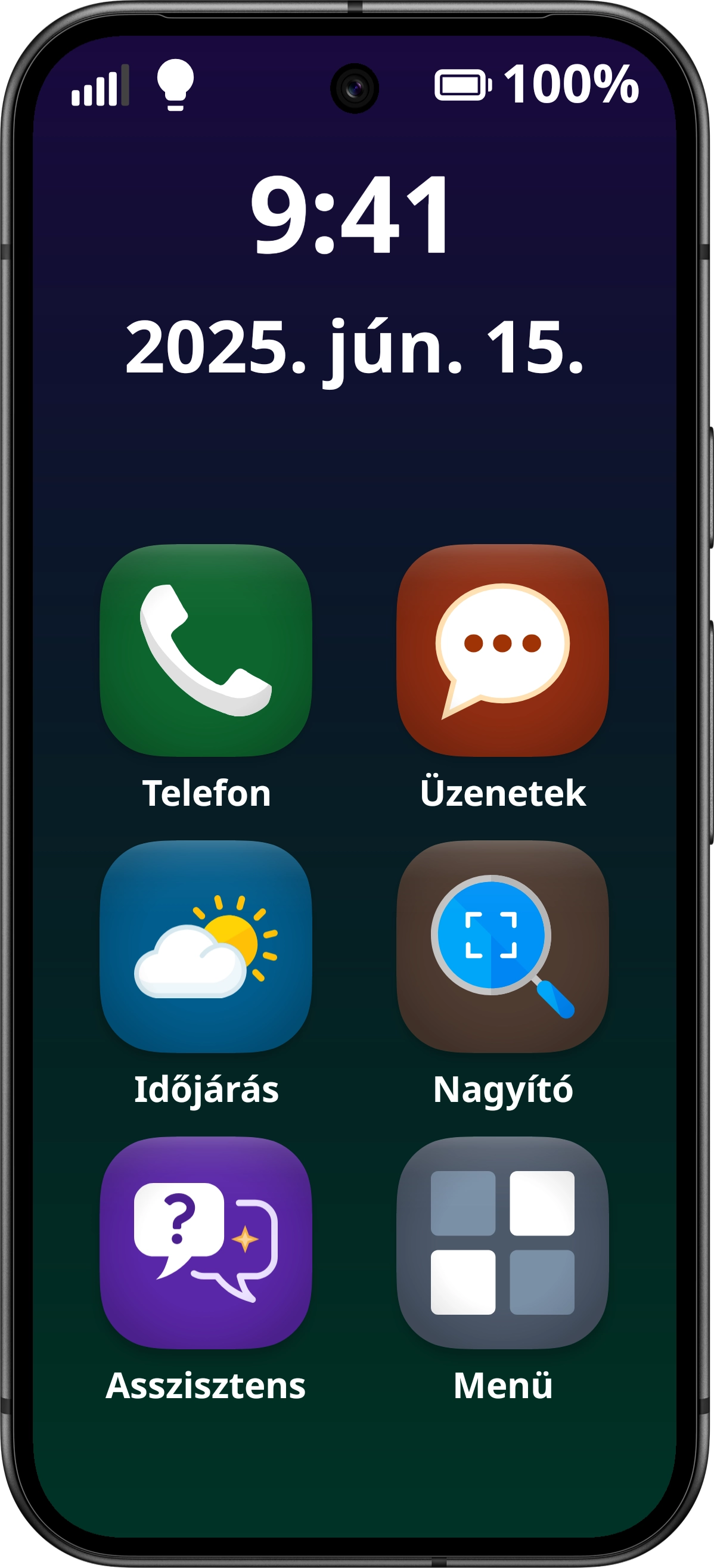 Ziola Home Screen