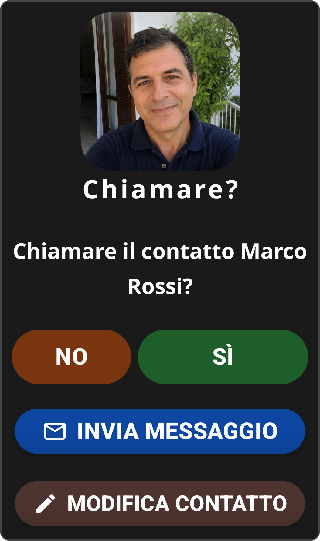 Confirmation Dialog