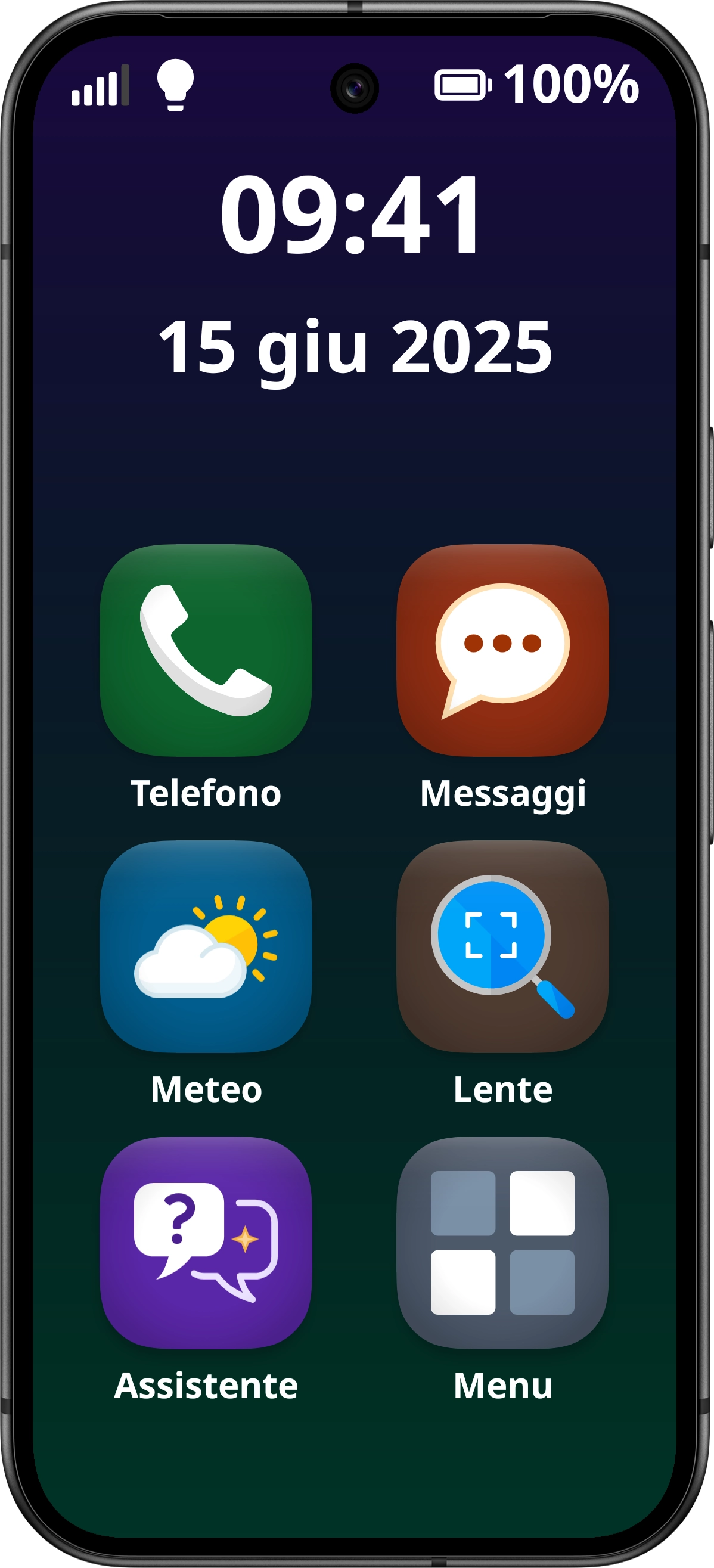 Ziola Home Screen