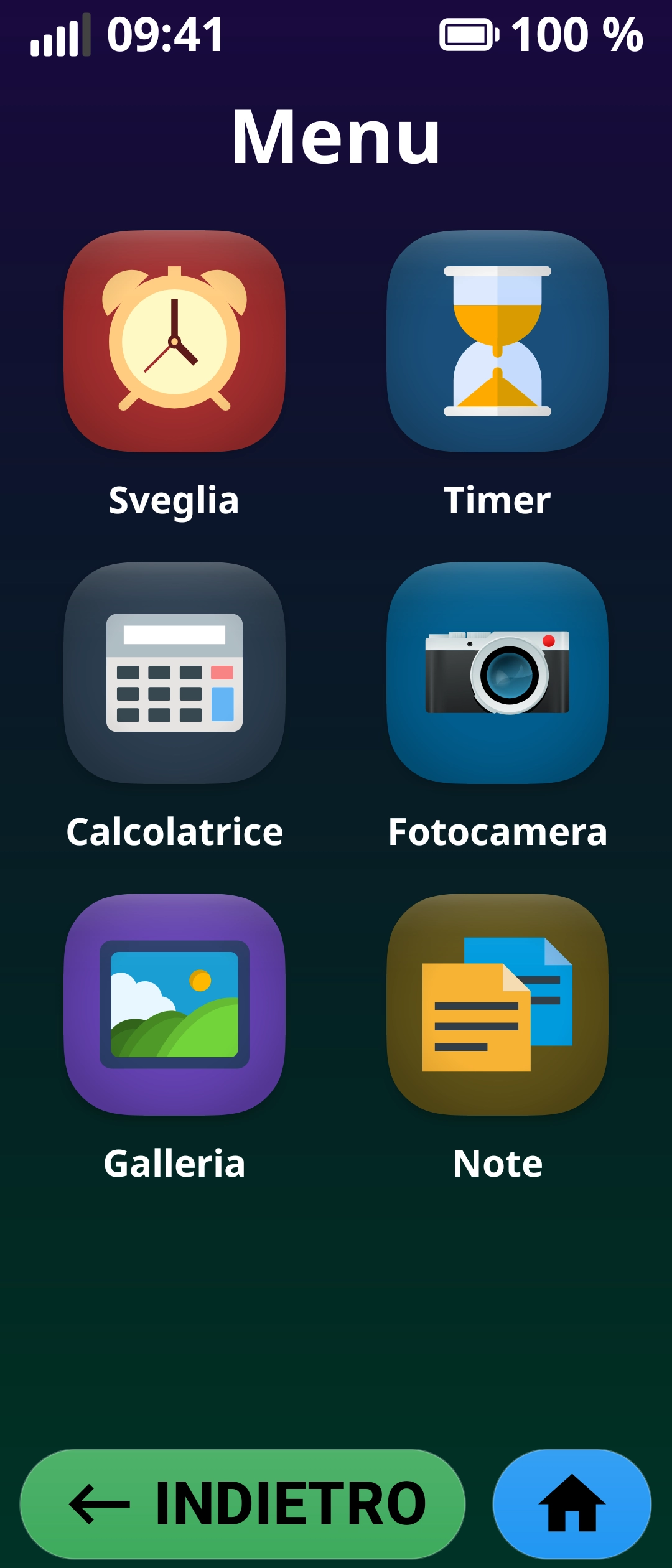 Apps Menu