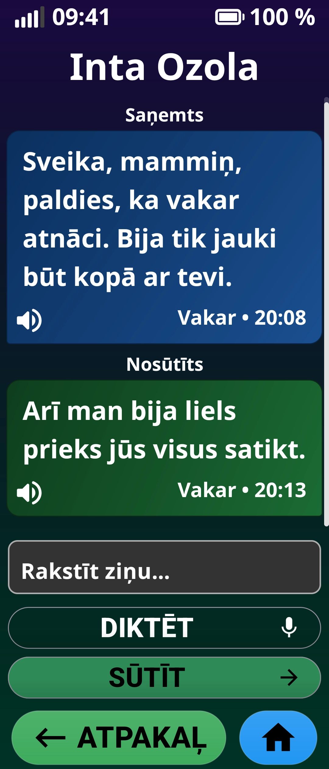 Messages