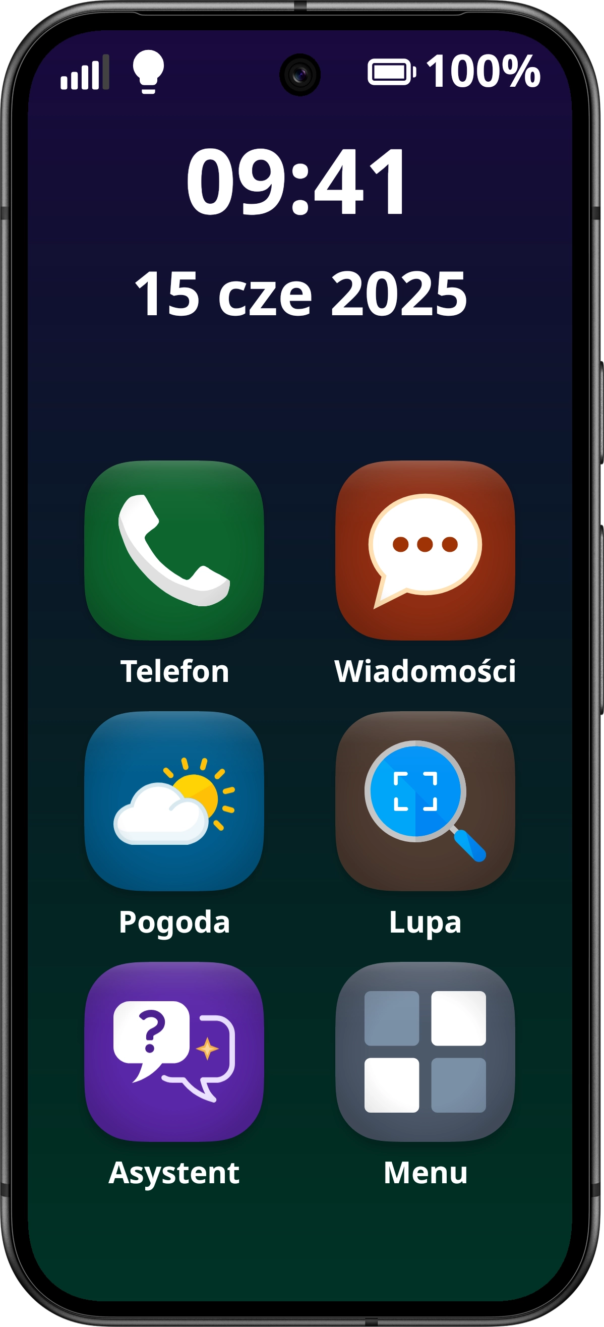 Ziola Home Screen