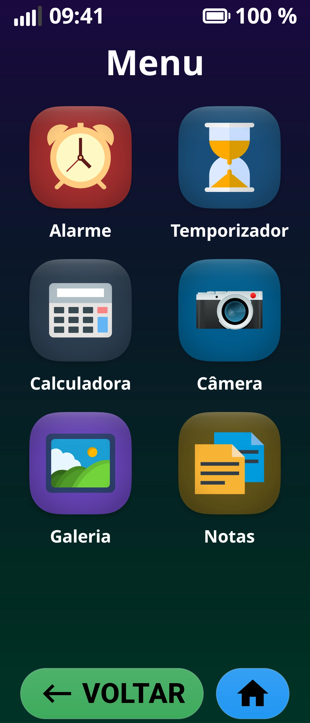 Apps Menu