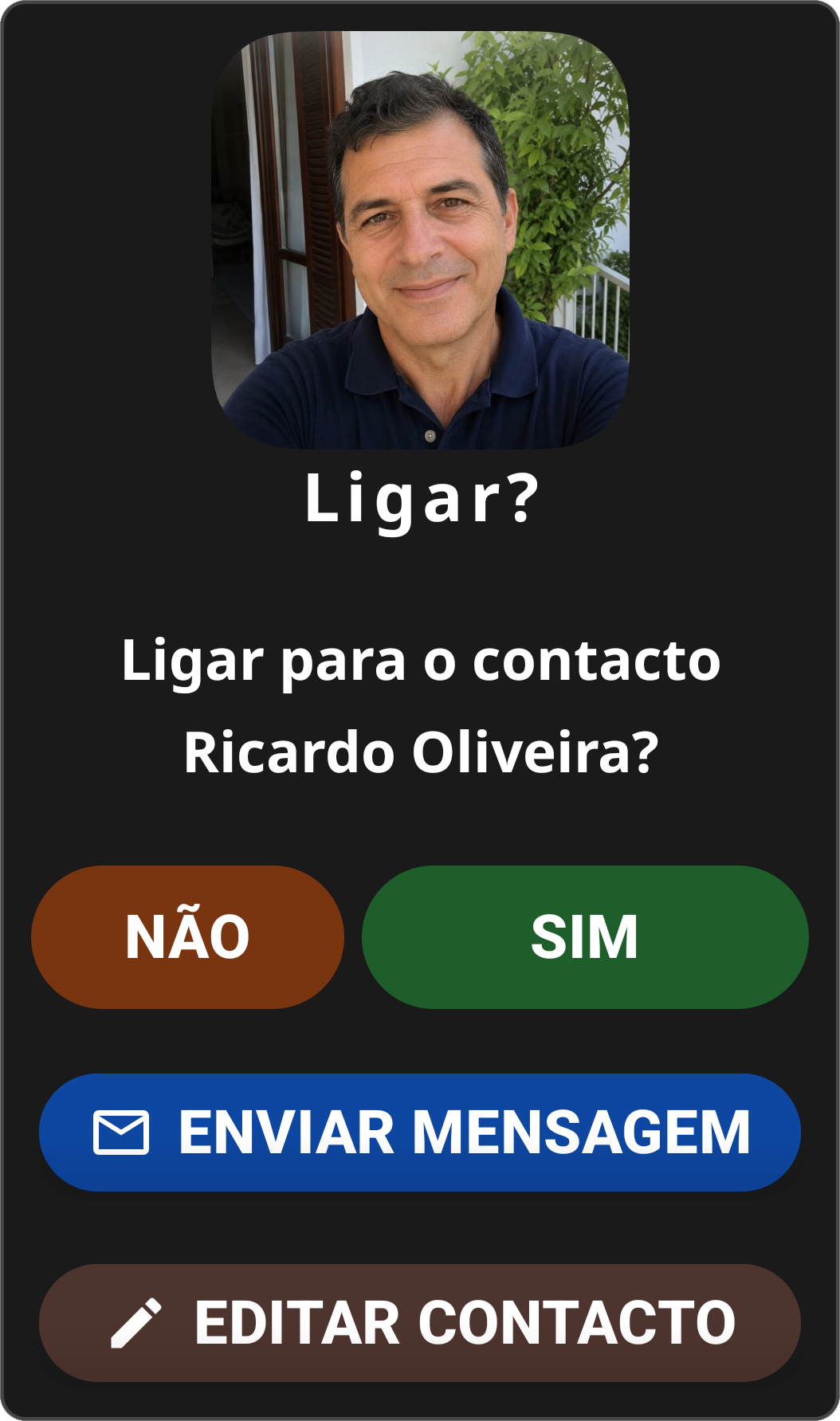 Confirmation Dialog