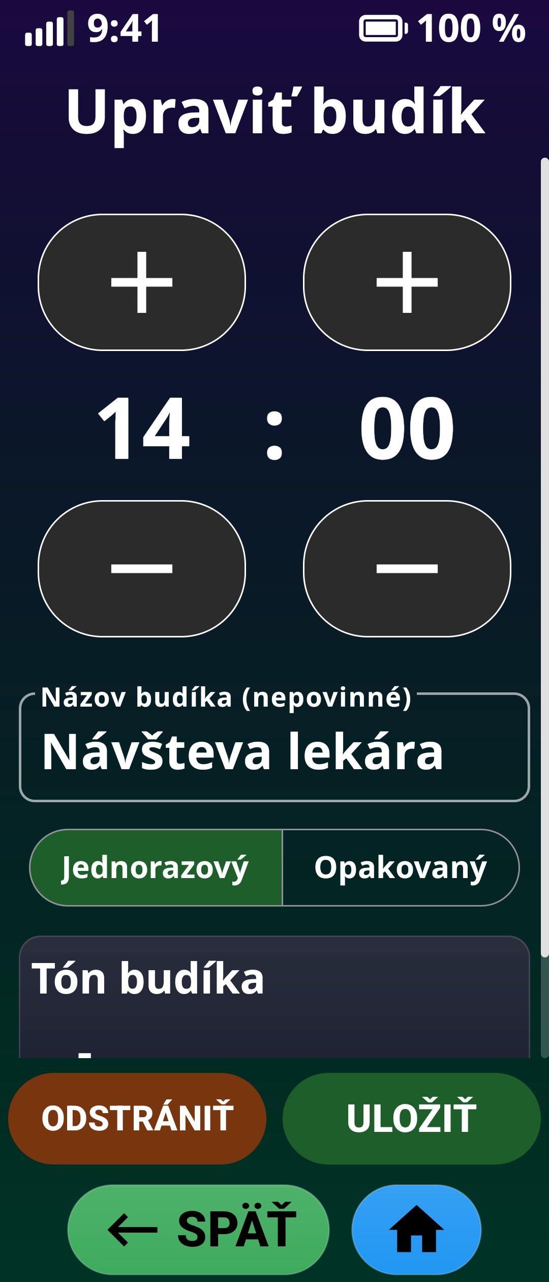 Alarms