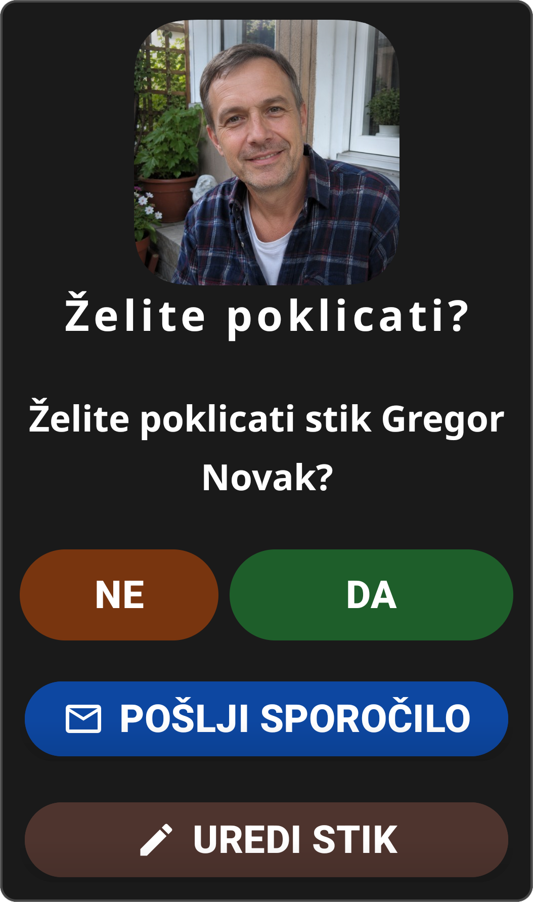 Confirmation Dialog