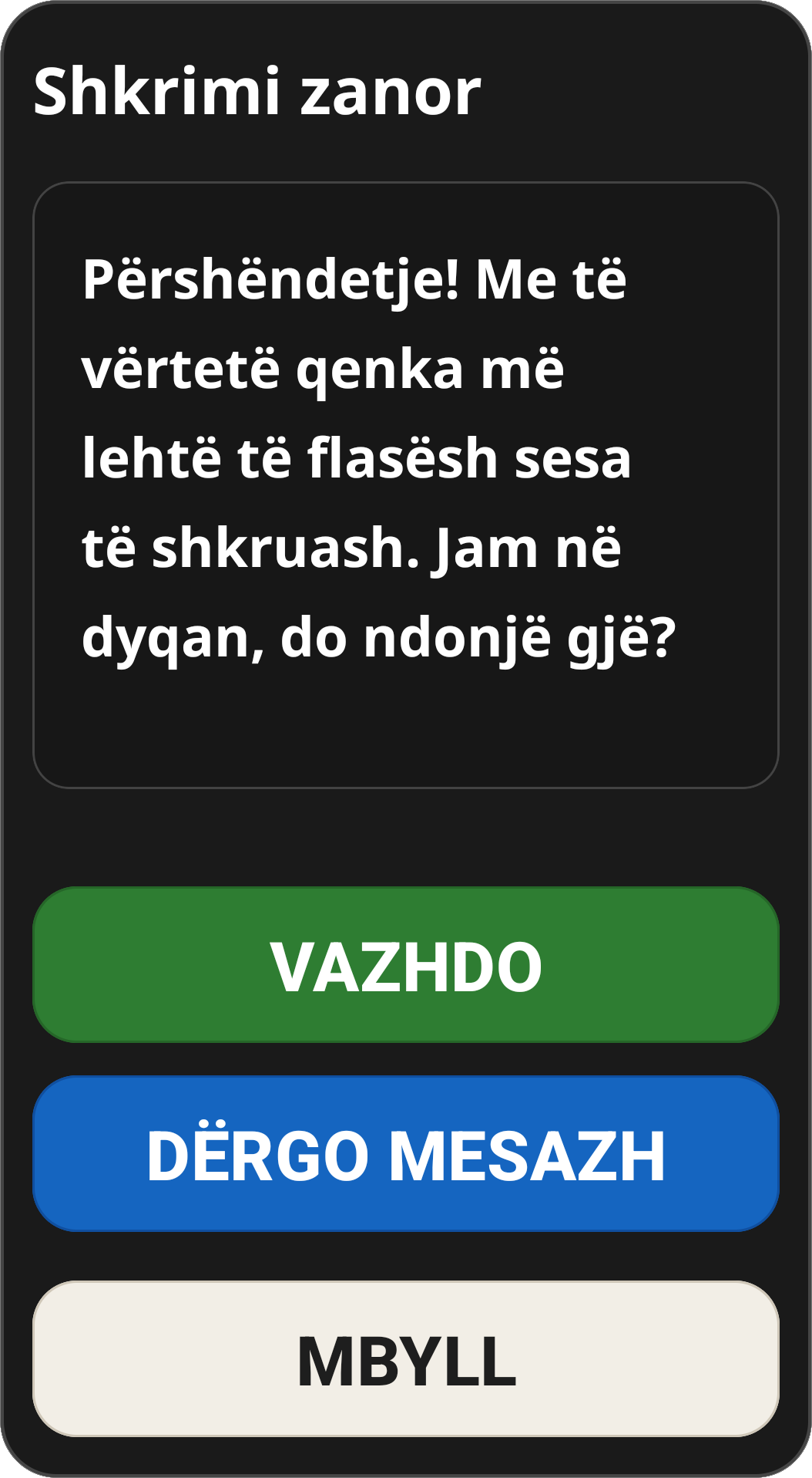 Voice Dictation