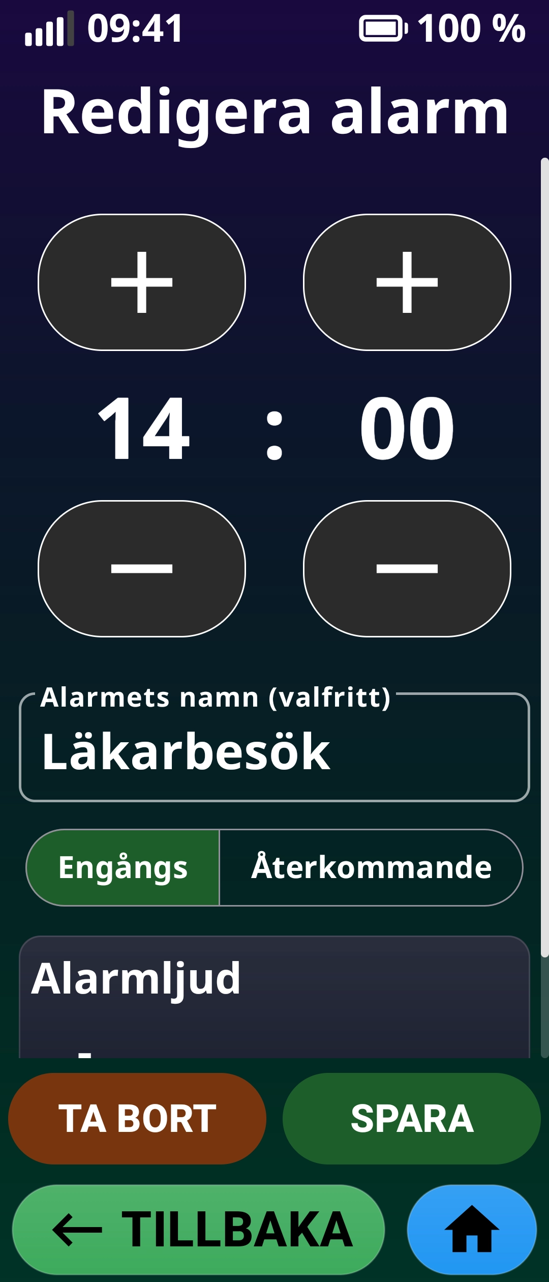 Alarms