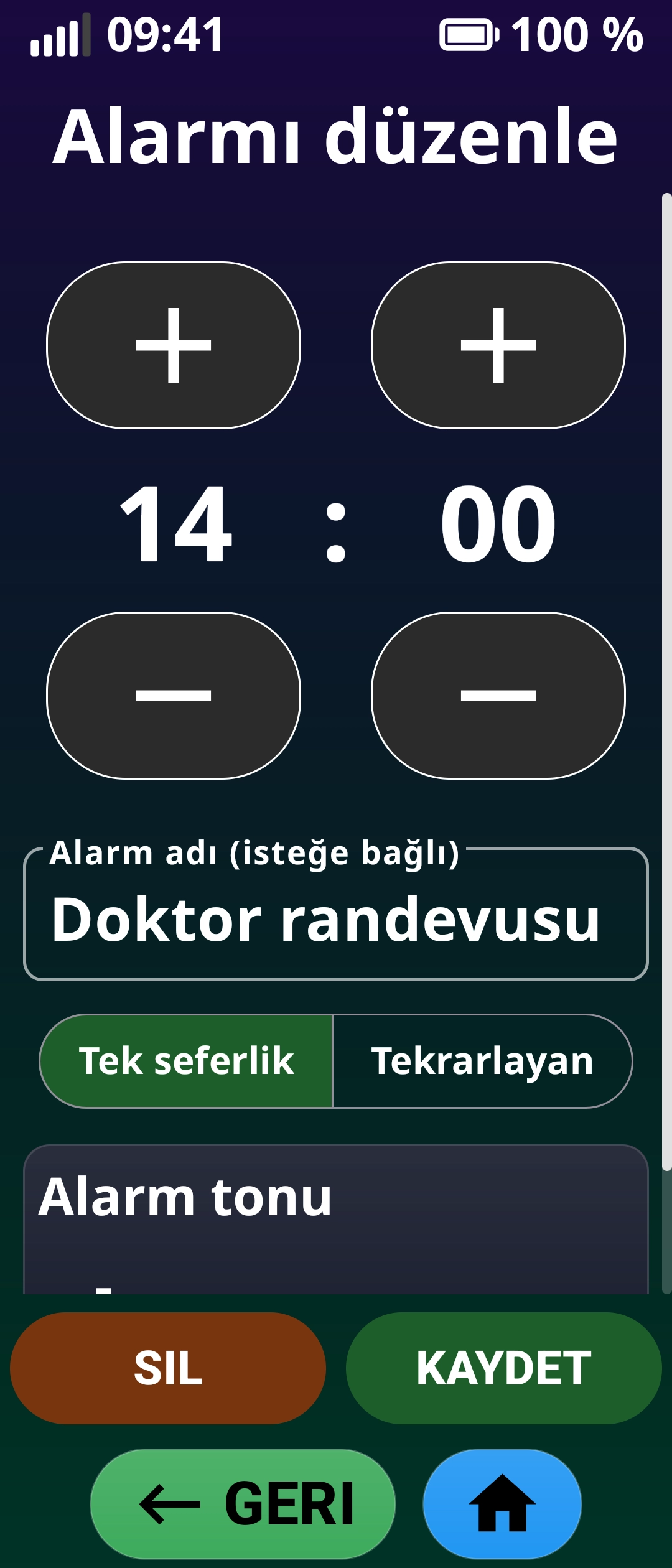 Alarms