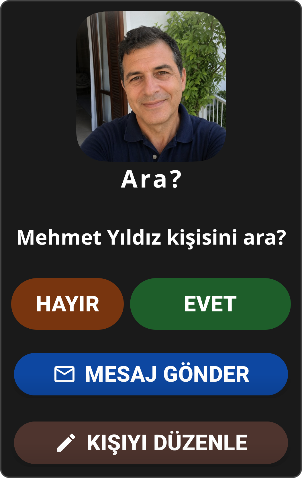 Confirmation Dialog