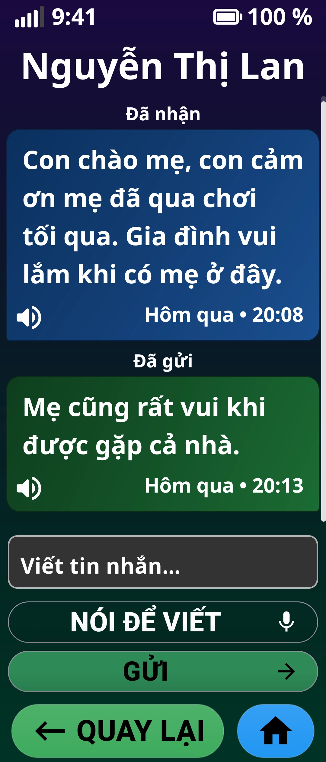Messages