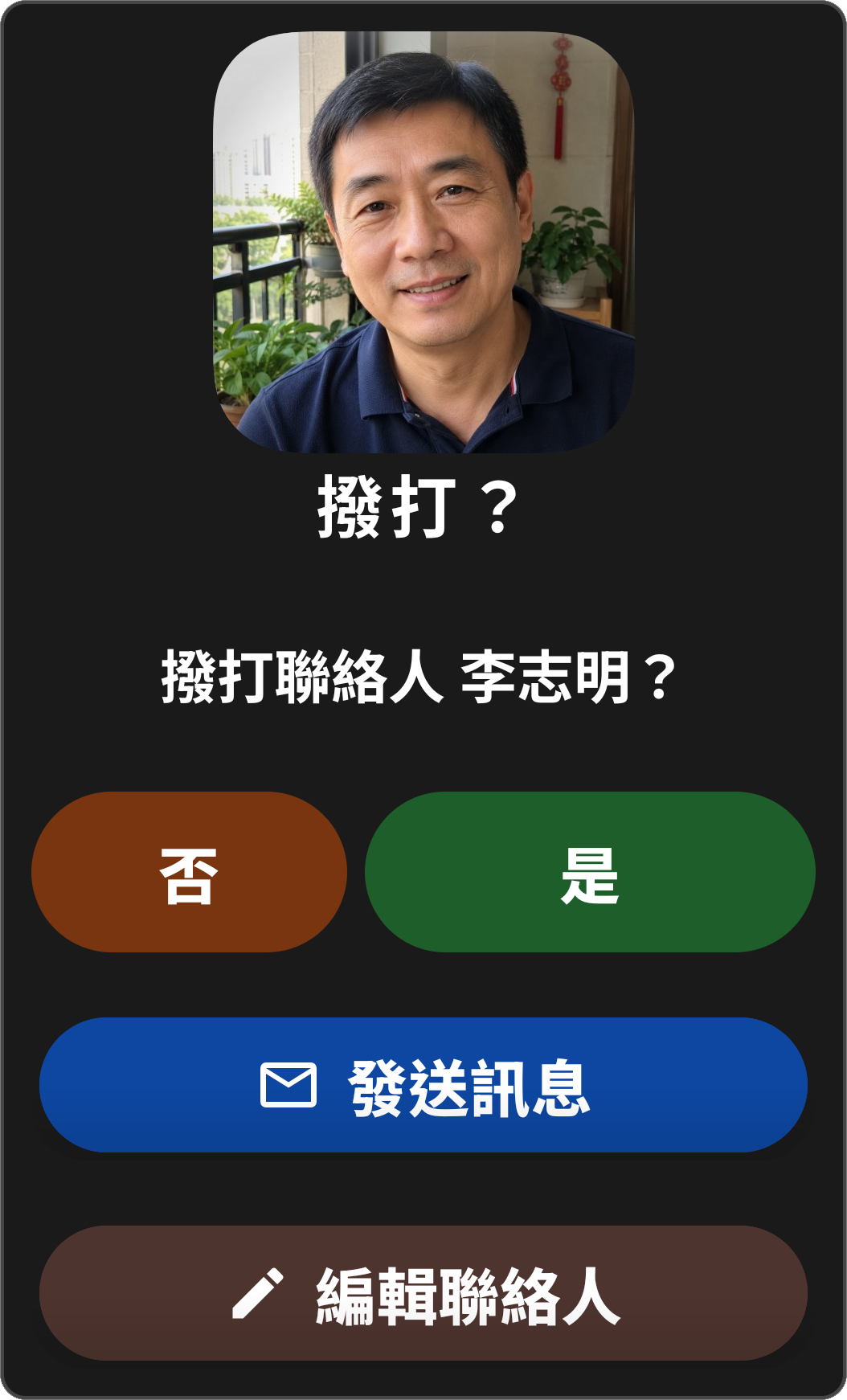 Confirmation Dialog