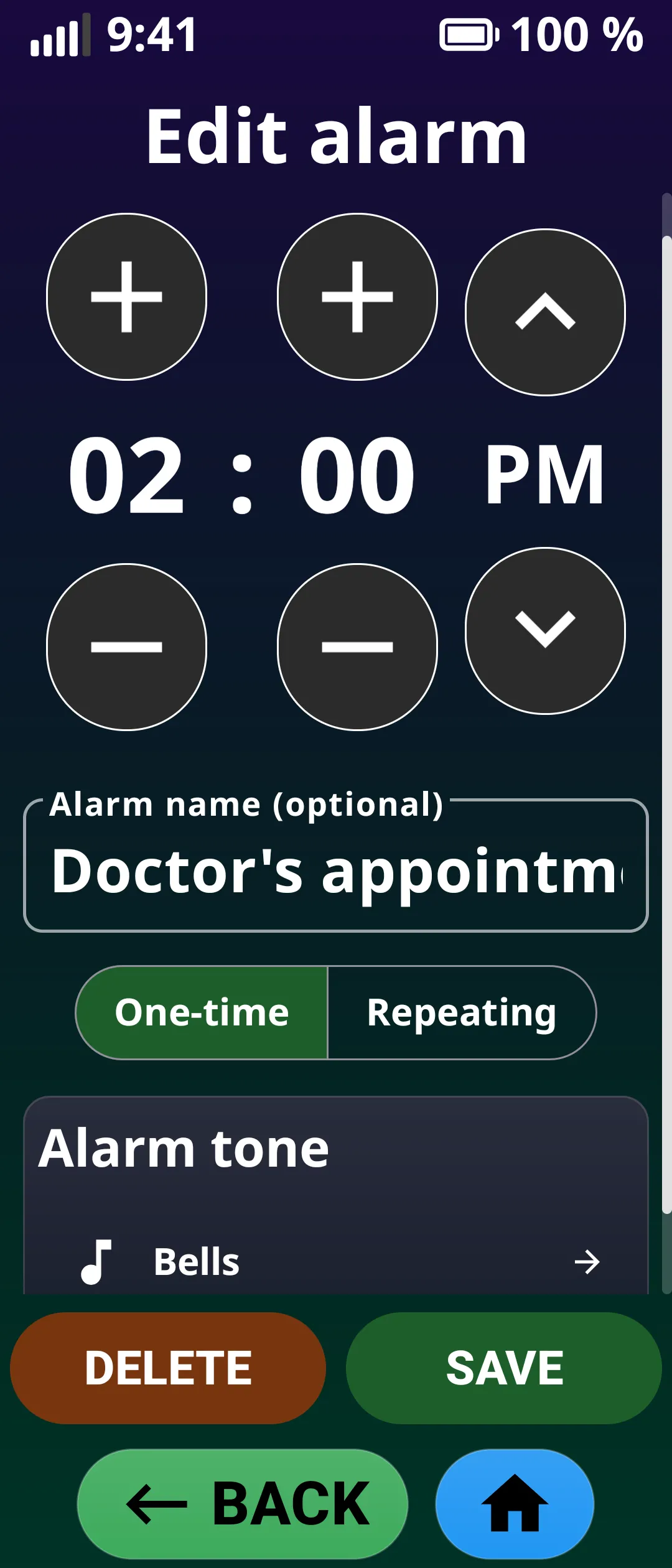 Alarms