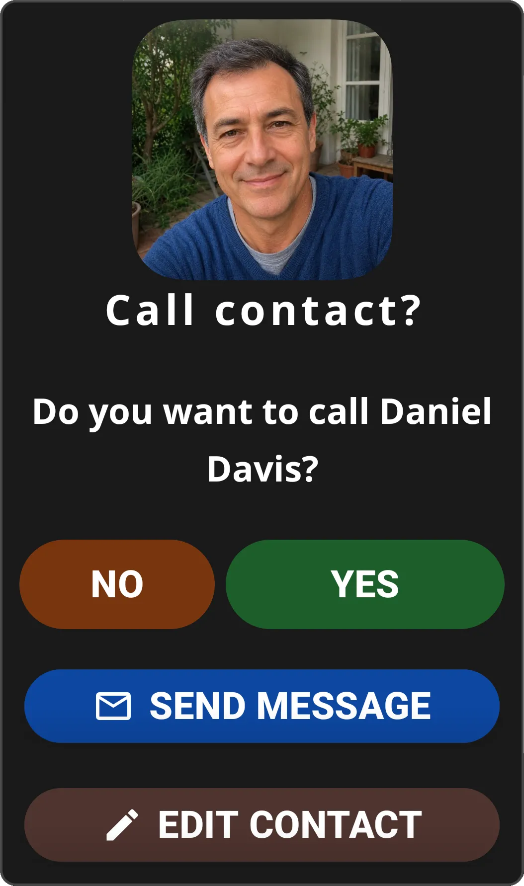 Confirmation Dialog