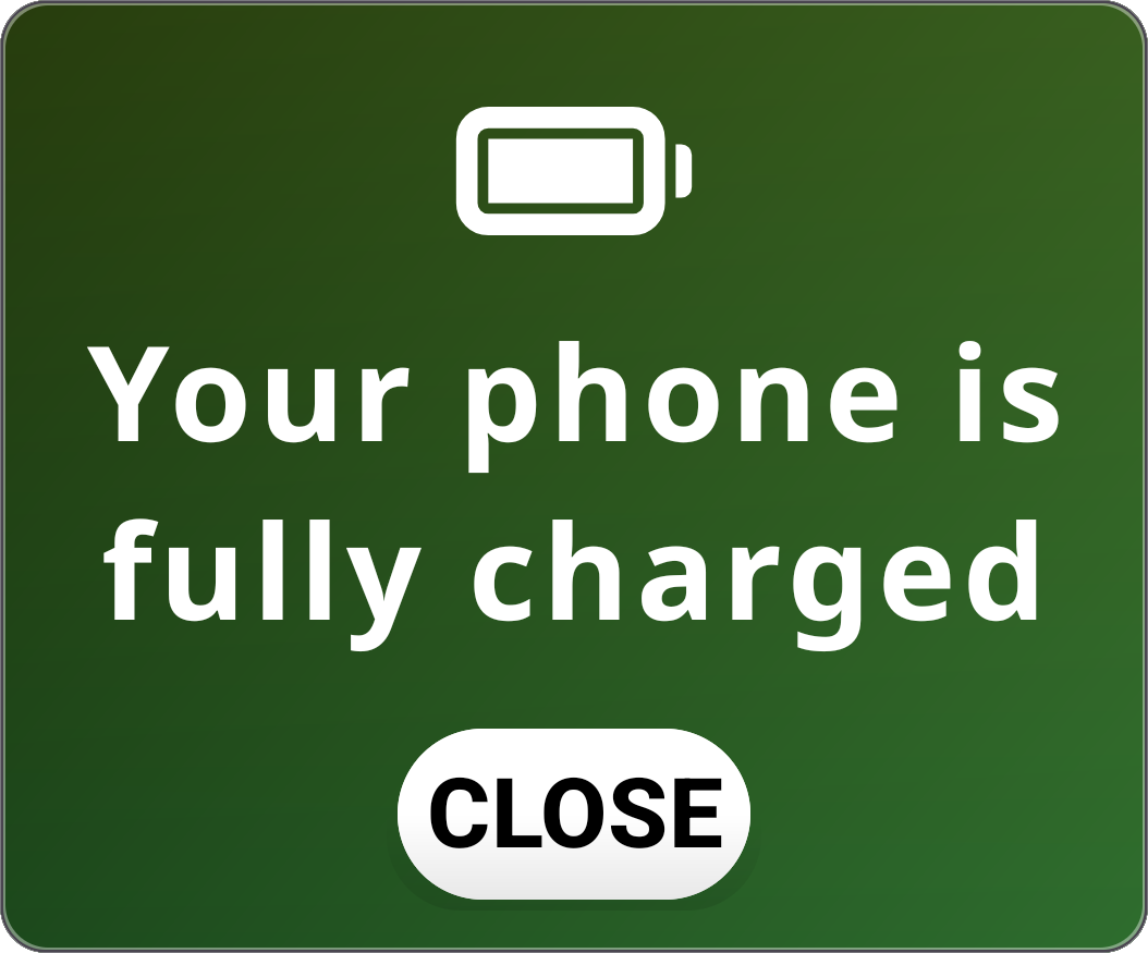 Charging Complete Notification